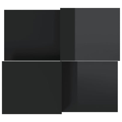 Soffbord Högglans Svart 2 delar