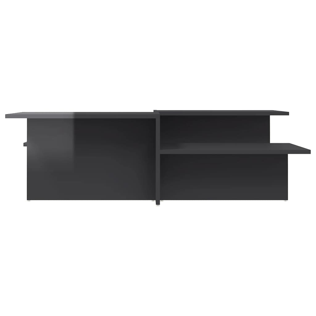 Soffbord Högglans Grå 2 delar