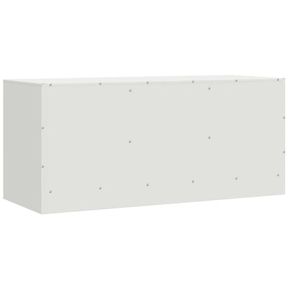 TV-Möbel DIV. TV-Skåp Vit 99x39x44 cm stål
