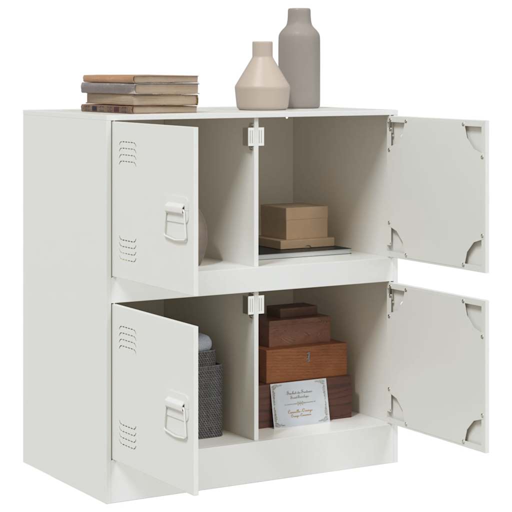 Skänk DIV. Vit 67x39x73 cm stål