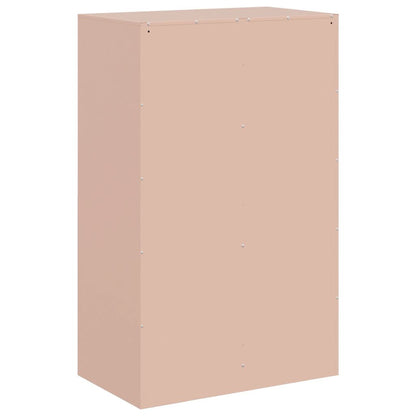 Skänk DIV. rosa 67x39x107 cm stål