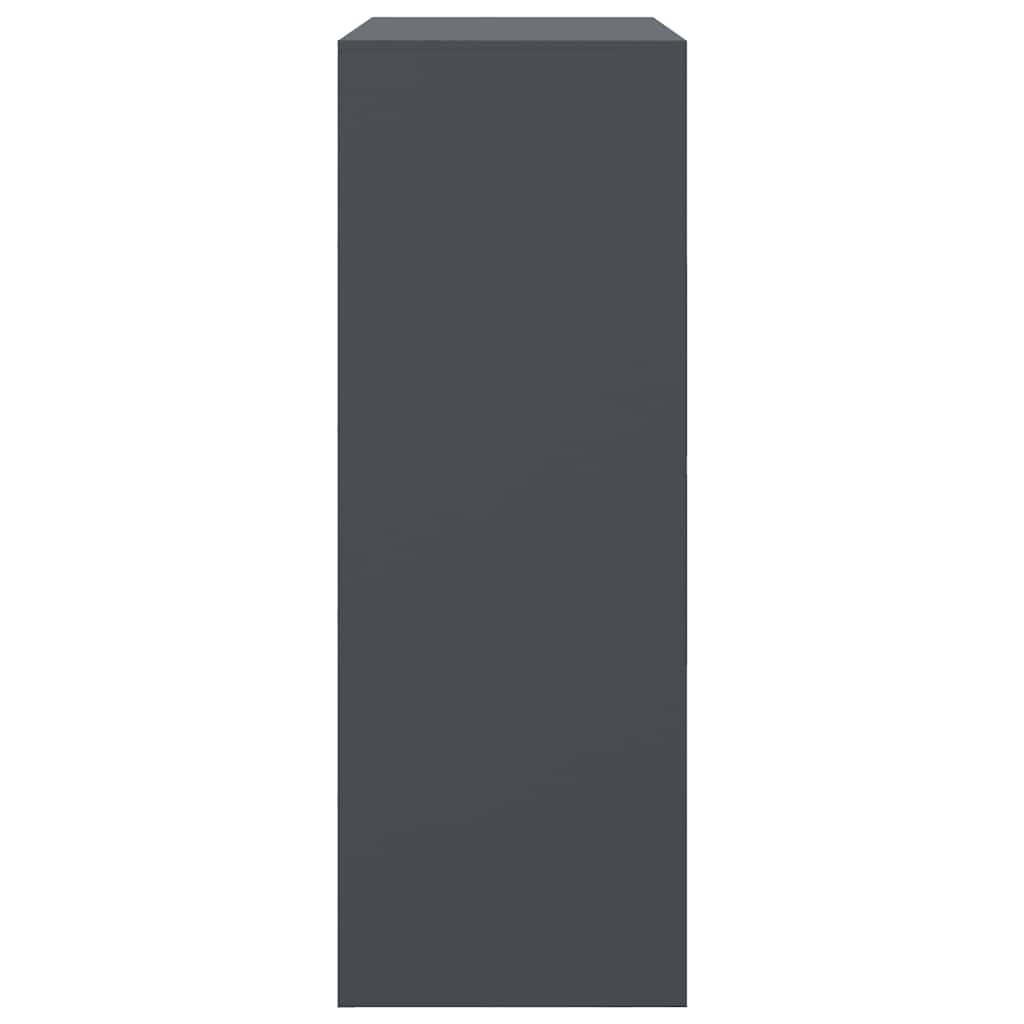 Skänk DIV. antracit 67x39x107 cm stål