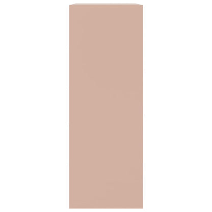 Skänk DIV. rosa 67x39x107 cm stål