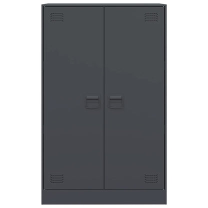 Skänk DIV. antracit 67x39x107 cm stål