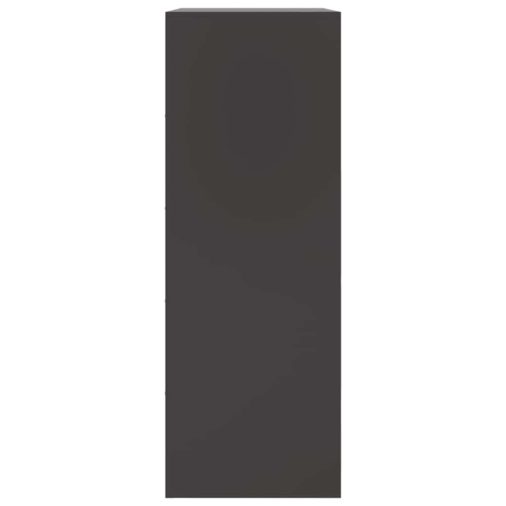 Skänk DIV. Svart 67x39x107 cm stål