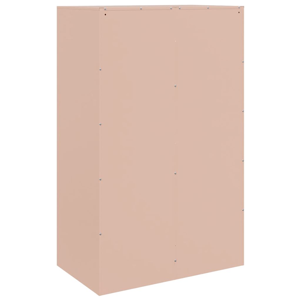Skänk DIV. rosa 67x39x107 cm stål