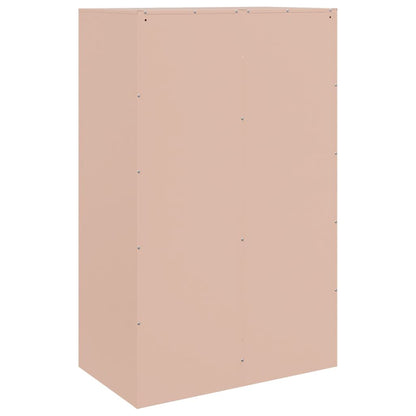 Skänk DIV. rosa 67x39x107 cm stål