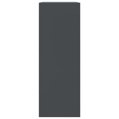 Skänk DIV. antracit 67x39x107 cm stål