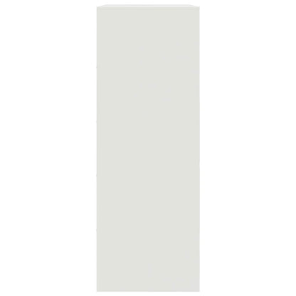 Skänk DIV. Vit 67x39x107 cm stål