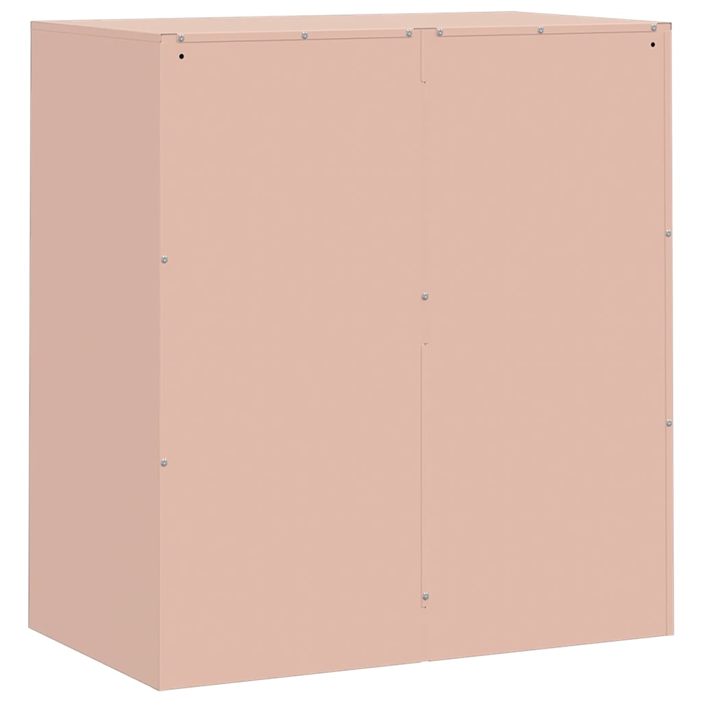 Skänk DIV. rosa 67x39x73 cm stål