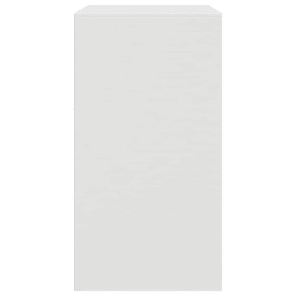 Skänk DIV. Vit 67x39x73 cm stål