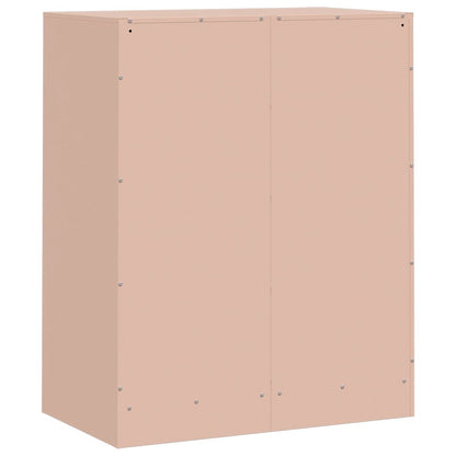 Skänk DIV. rosa 67x39x83 cm stål