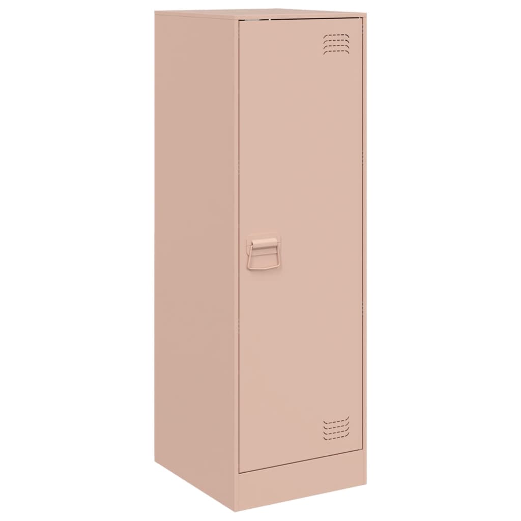 Skåp DIV. rosa 34,5x39x107 cm stål