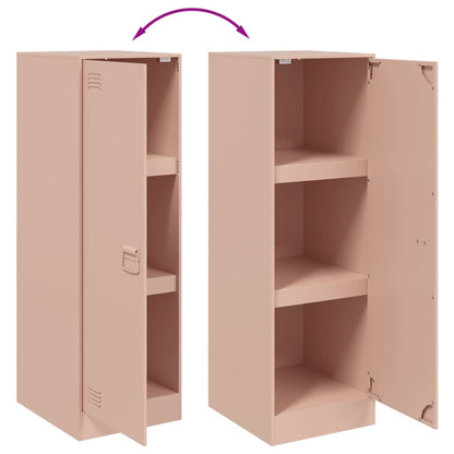 Skåp DIV. rosa 34,5x39x107 cm stål