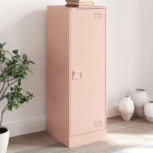 Skåp DIV. rosa 34,5x39x107 cm stål