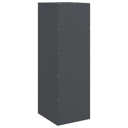 Skåp DIV. antracit 34,5x39x107 cm stål