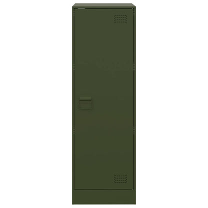 Skänk DIV. olivgrön 34,5x39x107 cm stål