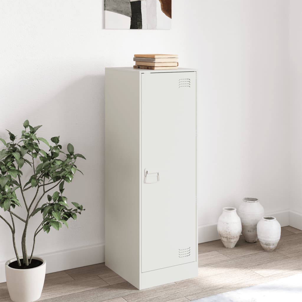 Skänk DIV. Vit 34,5x39x107 cm stål