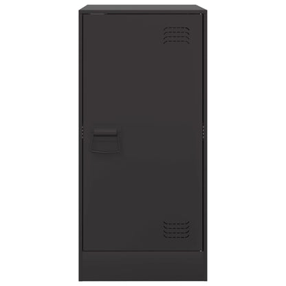 Skänk DIV. Svart 34,5x39x73 cm stål