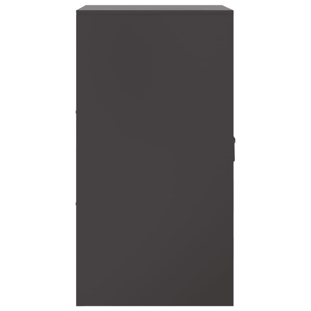 Skänk DIV. Svart 34,5x39x73 cm stål