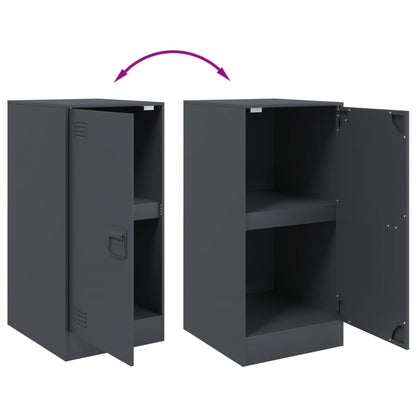 Skänk DIV. antracit 34,5x39x73 cm stål