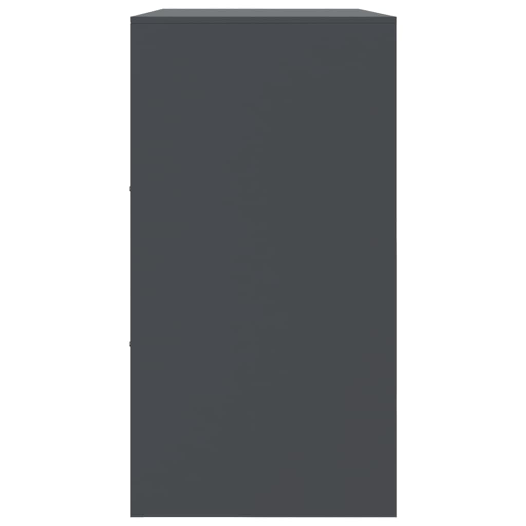 Skänk DIV. antracit 99x39x73 cm stål