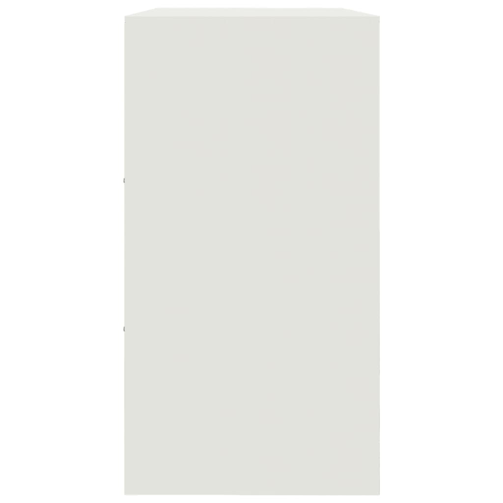 Skänk DIV. Vit 99x39x73 cm stål