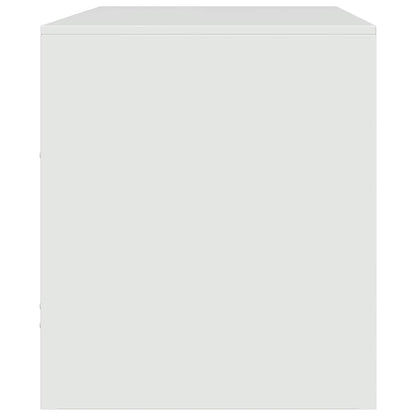 TV-Möbel DIV. TV-Skåp Vit 67x39x44 cm stål