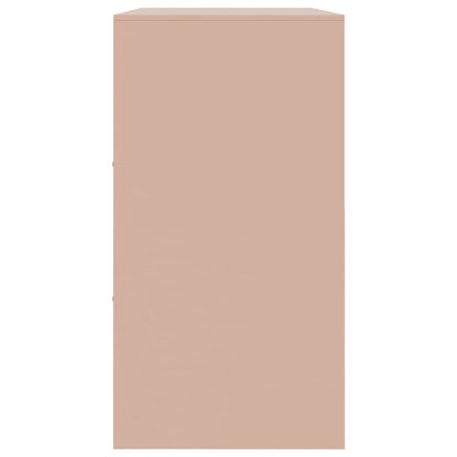 Skänk DIV. rosa 99x39x73 cm stål