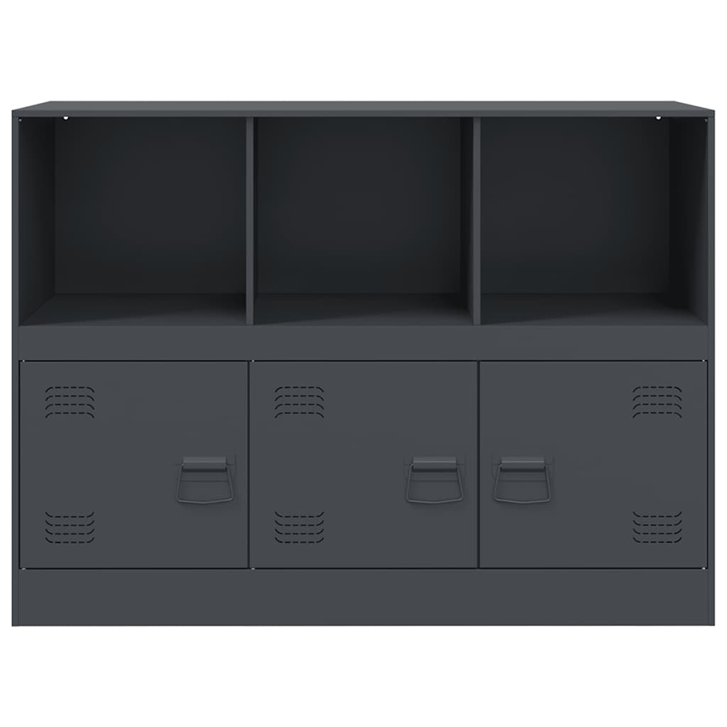 Skänk DIV. antracit 99x39x73 cm stål