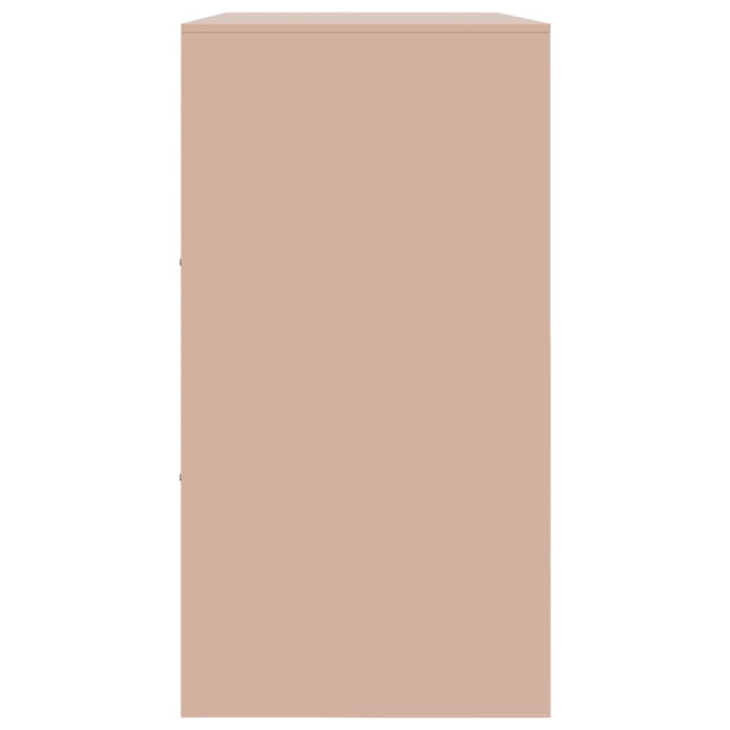 Skänk DIV. rosa 99x39x73 cm stål