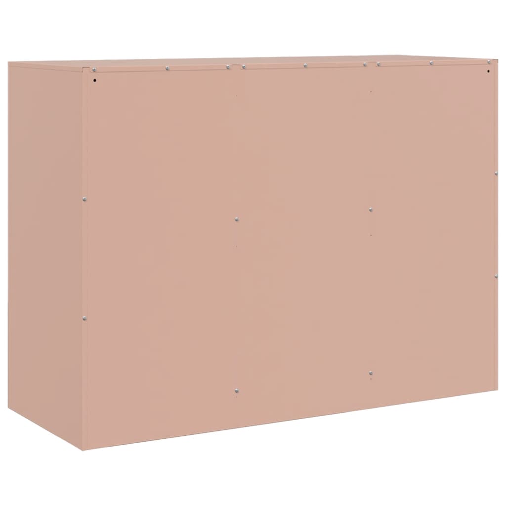 Skänk DIV. rosa 99x39x73 cm stål