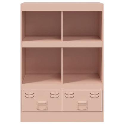 Skåp DIV. rosa 67x39x95 cm stål