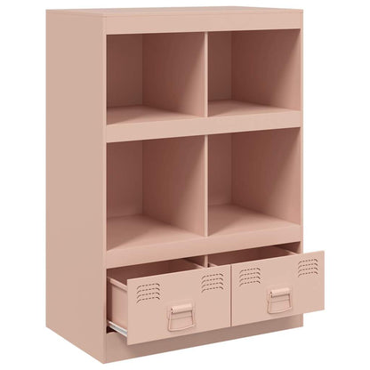 Skåp DIV. rosa 67x39x95 cm stål