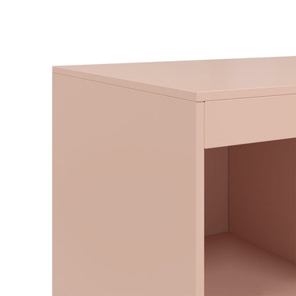 Skåp DIV. rosa 67x39x95 cm stål