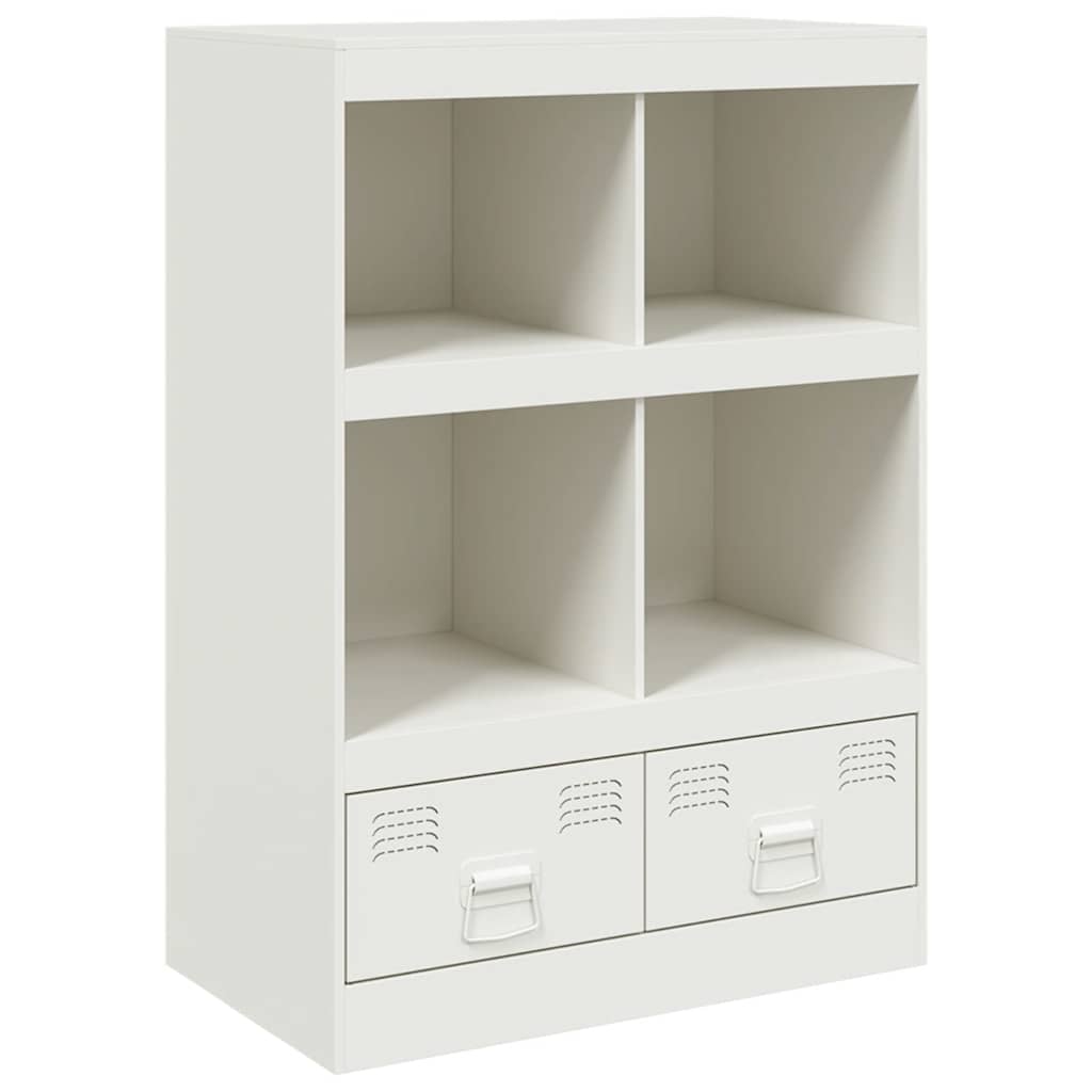 Skåp DIV. Vit 67x39x95 cm stål