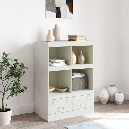 Skåp DIV. Vit 67x39x95 cm stål