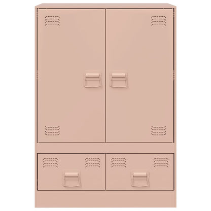 Skåp DIV. rosa 67x39x95 cm stål
