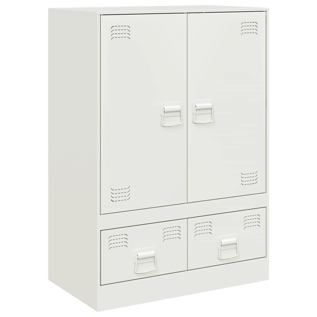 Skåp DIV. Vit 67x39x95 cm stål