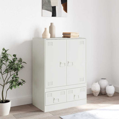 Skåp DIV. Vit 67x39x95 cm stål