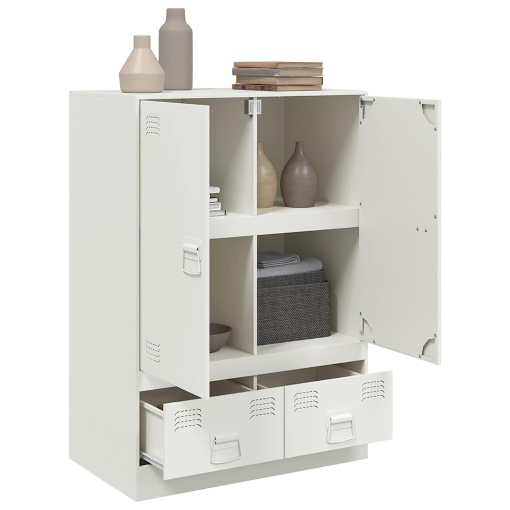 Skåp DIV. Vit 67x39x95 cm stål