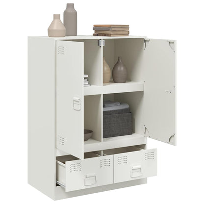 Skåp DIV. Vit 67x39x95 cm stål