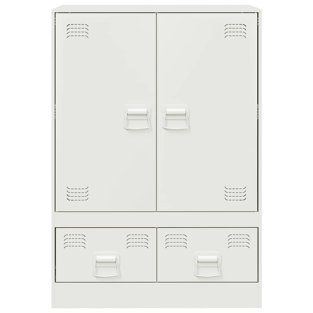 Skåp DIV. Vit 67x39x95 cm stål