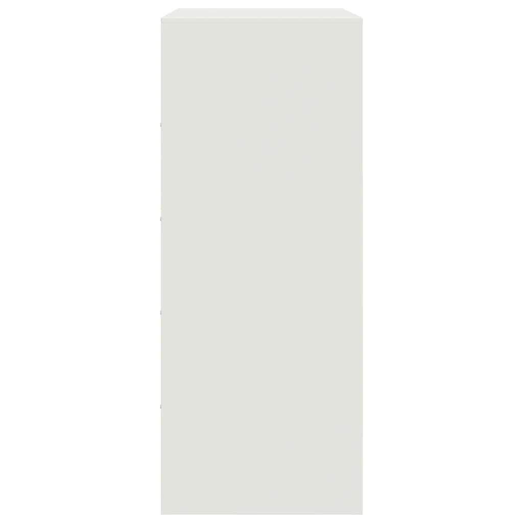 Skåp DIV. Vit 67x39x95 cm stål