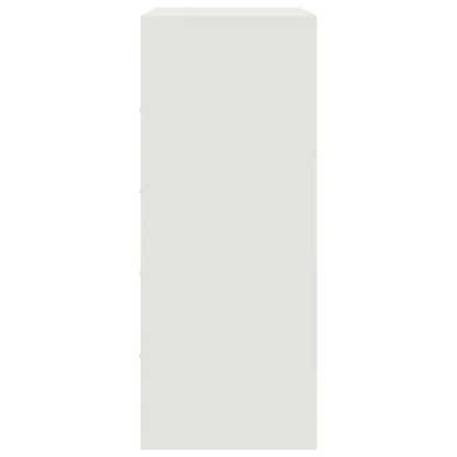 Skåp DIV. Vit 67x39x95 cm stål