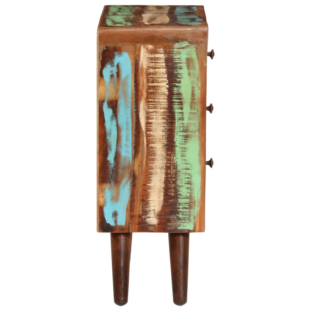 Skänk Trä 55x30x80 cm massivt återvunnet trä