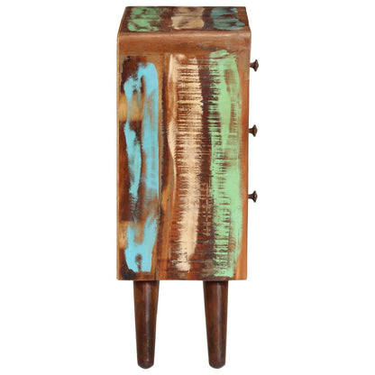 Skänk Trä 55x30x80 cm massivt återvunnet trä