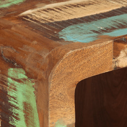 Skänk Trä 55x30x80 cm massivt återvunnet trä