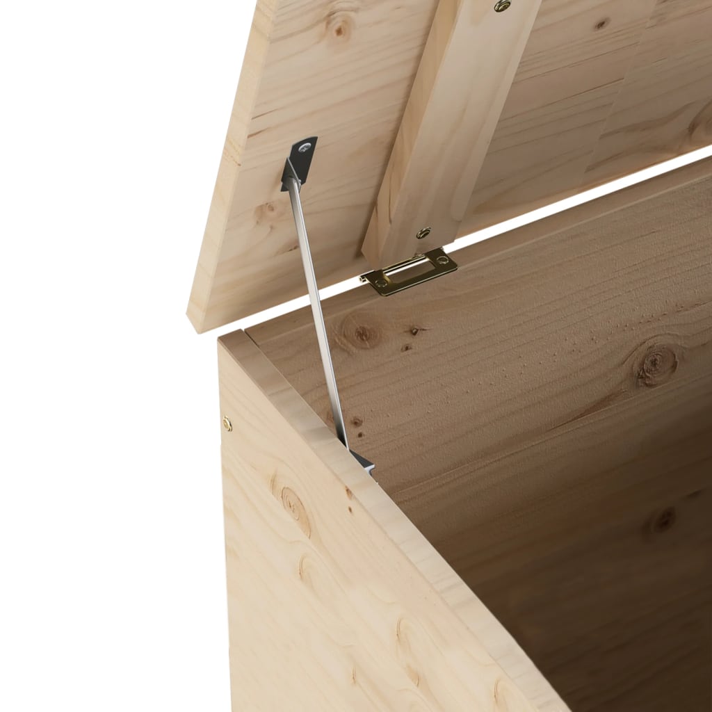 Förvaringsbänk med lock RANA 60x49x54 cm massiv furu