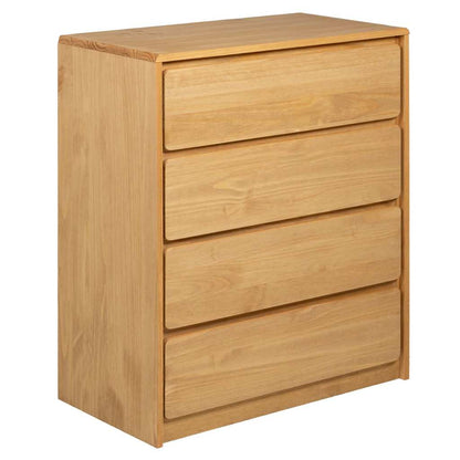 Byrå Trä SAUDA Ek 76,5x39x91 cm massiv furu